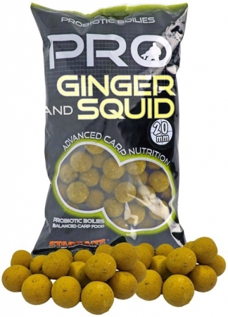  Boilies Pro Ginger Squid 800g Boilies Pro Ginger Squid 800g  20mm