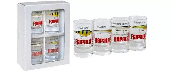 Rapala Shot Glass (4pcs)