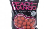 Starbaits - Boilies Probiotic Peach Mango with N-Butyric 1kg 14mm
